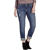 Jag Jeans Women's Carter Mid Rise Girlfriend Jeans