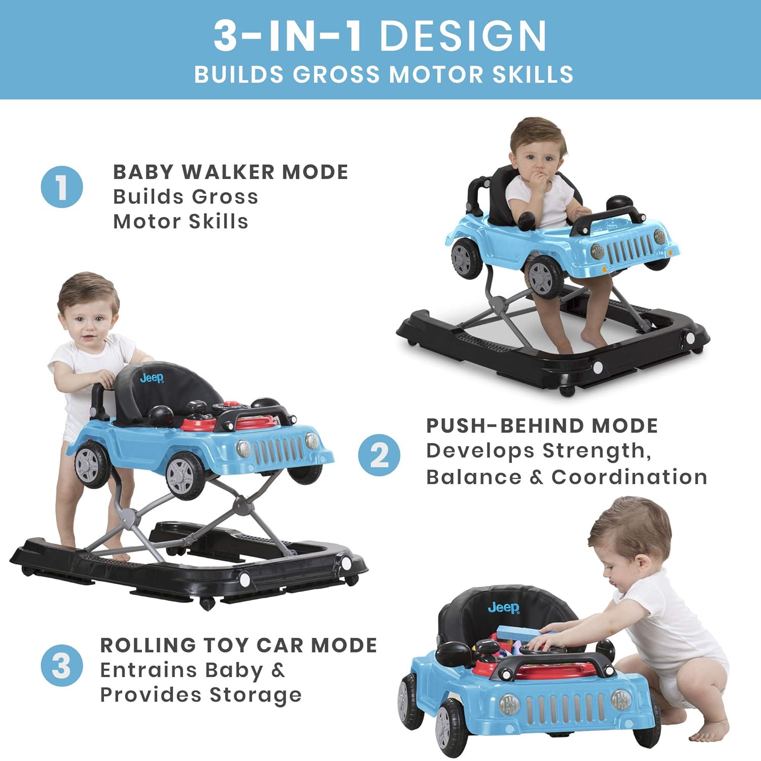 pink jeep baby walker