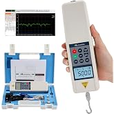 MXMOONFREE 500N Digital Push Pull Force Gauge with USB Data Output | &plusmn;0.5% Accuracy, 0.1N Resolution, 999 Peak Data, PC Software Analysis, Peak Memory for Inspection, Rechargeable Cordless Use