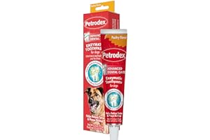 Petrodex Enzymatic Toothpaste for Dogs - Poultry Flavor, 2.5-Ounce, Pack of 1