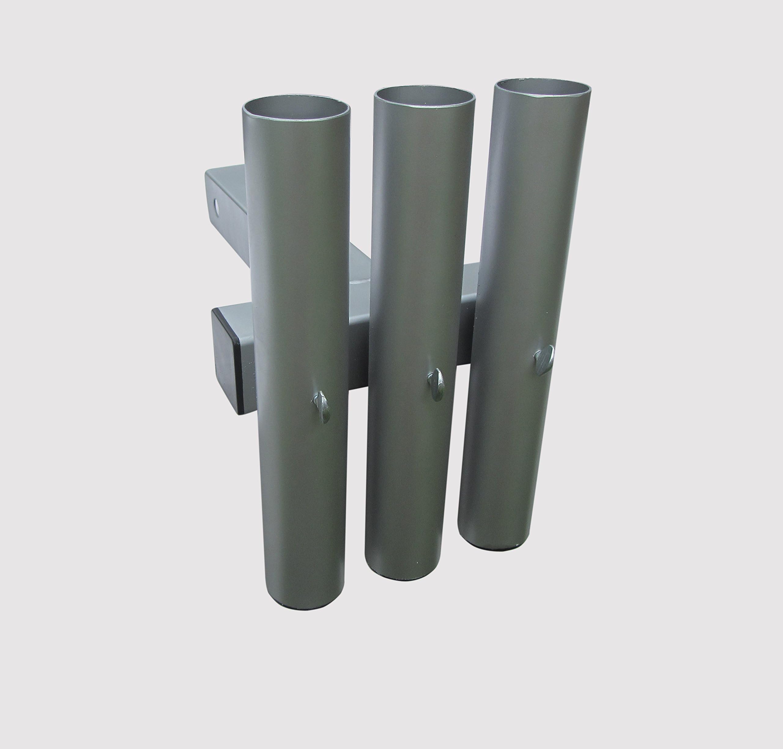 PATRIOT SALES Standard Three Fishing Pole Holder (Made in The USA)