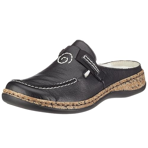 Rieker Women's Damen Pantolette Hertha Clogs And Mules Amazon.co.uk