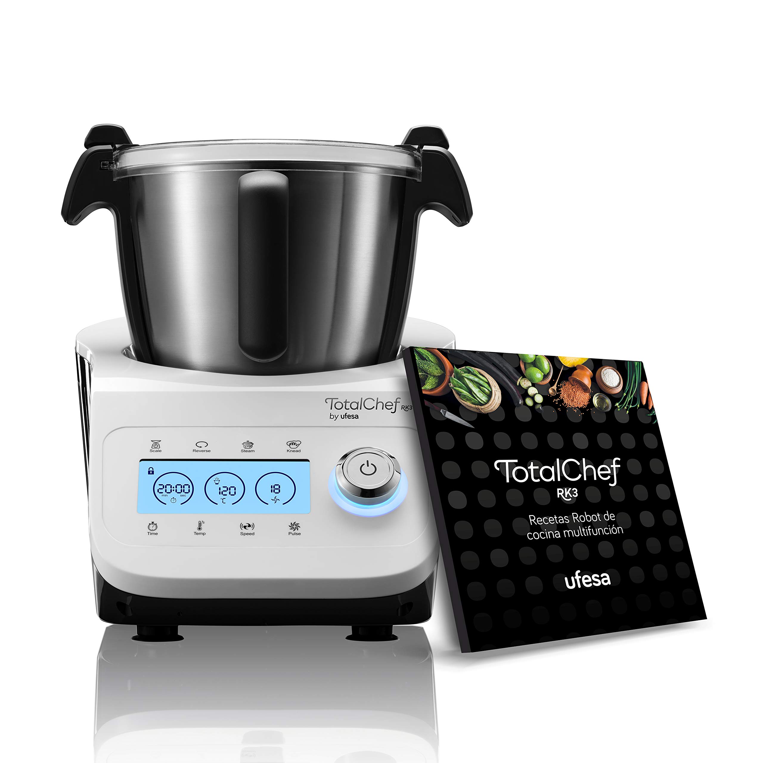 Ufesa-TotalChef-RK3-Robot-de-Cocina-Multifuncion-30-Funciones-Capacidad-35L-Pantalla-Display-LCD-con-Botones Ufesa-TotalChef-RK3-Robot-de-Cocina-Multifuncion-30-Funciones-Capacidad-35L-Pantalla-Display-LCD-con-Botones