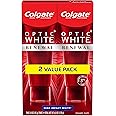 Colgate Optic Renewal Teeth Whitening Toothpaste with Fluoride, 3% Hydrogen Peroxide, High Impact, White, Mint, 6 Oz, 2 Pack