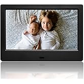 7 Inch Digital Picture Frame, Using USB or SD to Play Photos/Videos/Music, HD IPS Displays Photo Frames with Remote Control, 