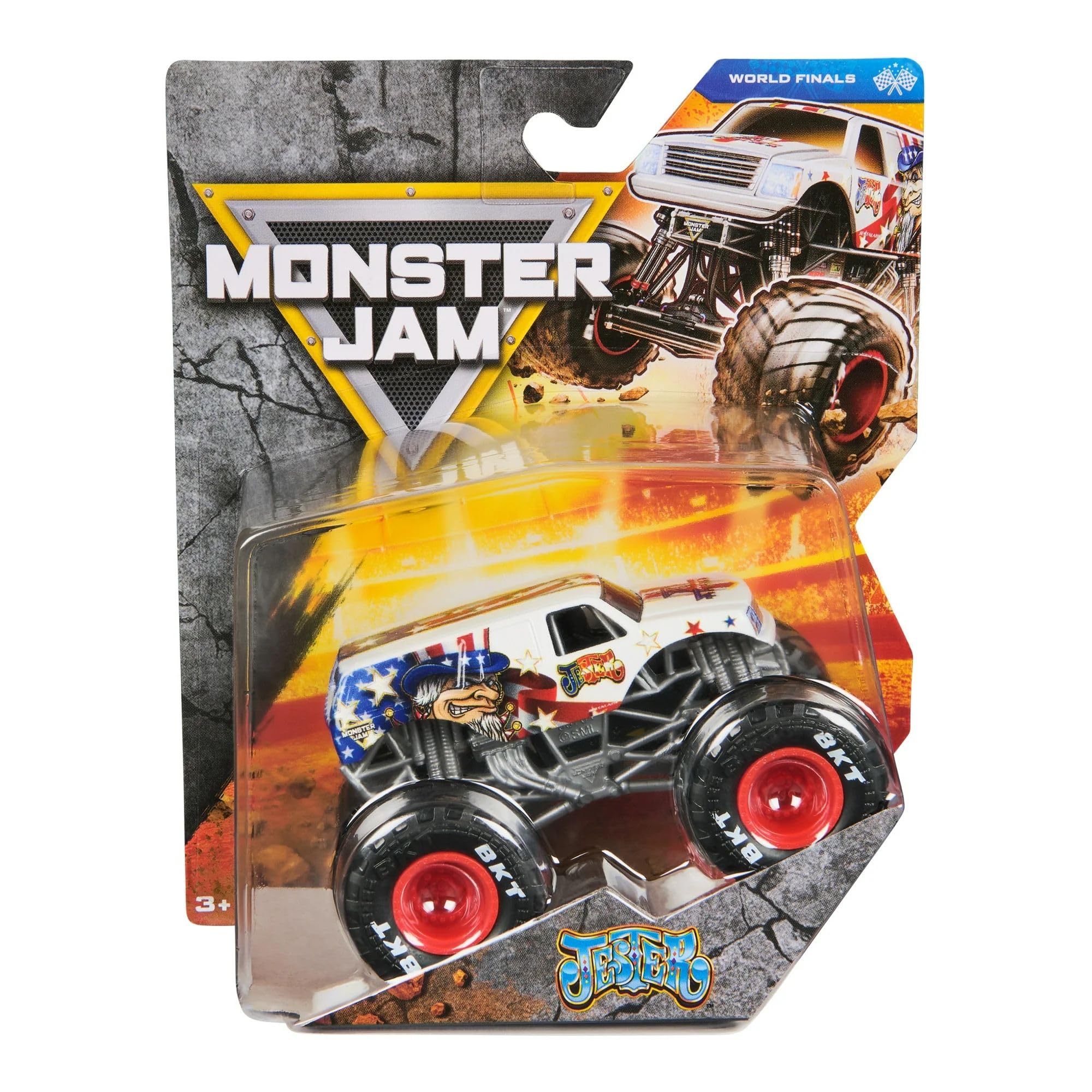 Monster Jam 2025 Official 1:64 Diecast Truck Series 42 World Finals Jester
