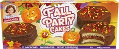 Little Debbie Chocolate Fall Party Cakes, 12.22oz Box