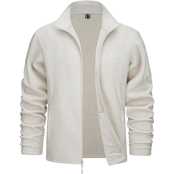 TACVASEN Warm Jackets for Men Winter Thermal Fleece Full Zip