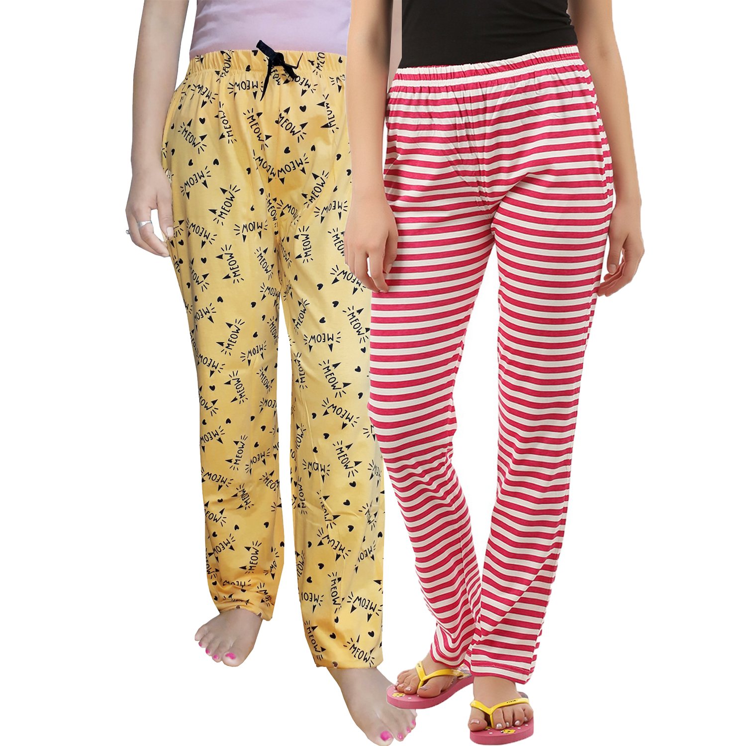 gallop womens nightwear pant combo of 2