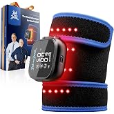 BOB AND BRAD TheraHeat Cordless Wrist Heating Pad with Red Light, Vibration | FSA-HSA Eligible Heated Wrap for Elbow, Arm &amp; Hand, 660nm Red + 850nm NIR, 3 Heat Levels, Gentle Vibration &amp; 15-Min Auto-Off