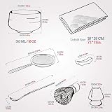 TEANAGOO Matcha Whisk 7 Pcs Set with Bowl Holder Scoop Sifter Kit view 8