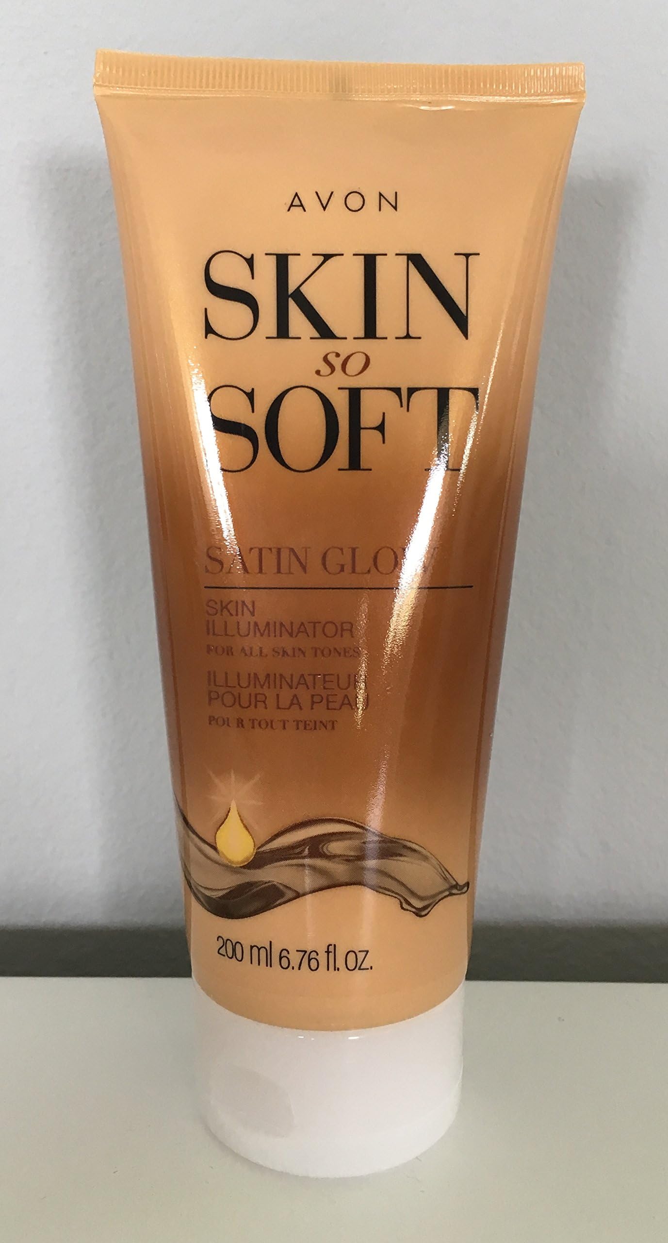 Avon Skin So Soft Satin Glow Skin Illuminator 6.76 Fl Oz