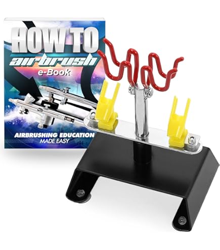 Amazon.com: Tamiya 74539 Spray-Work Airbrush Holder II Black