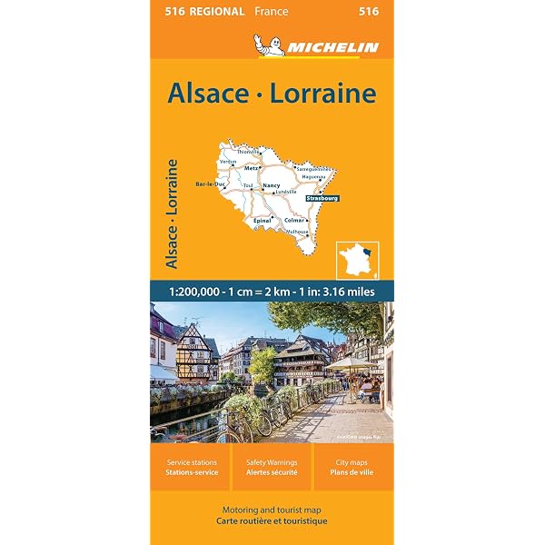 Michelin Green Guide Alsace Lorraine Champagne (Green Guide 