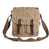 Gootium Canvas Shoulder Purse - Small Messenger Bag Vintage Satchel