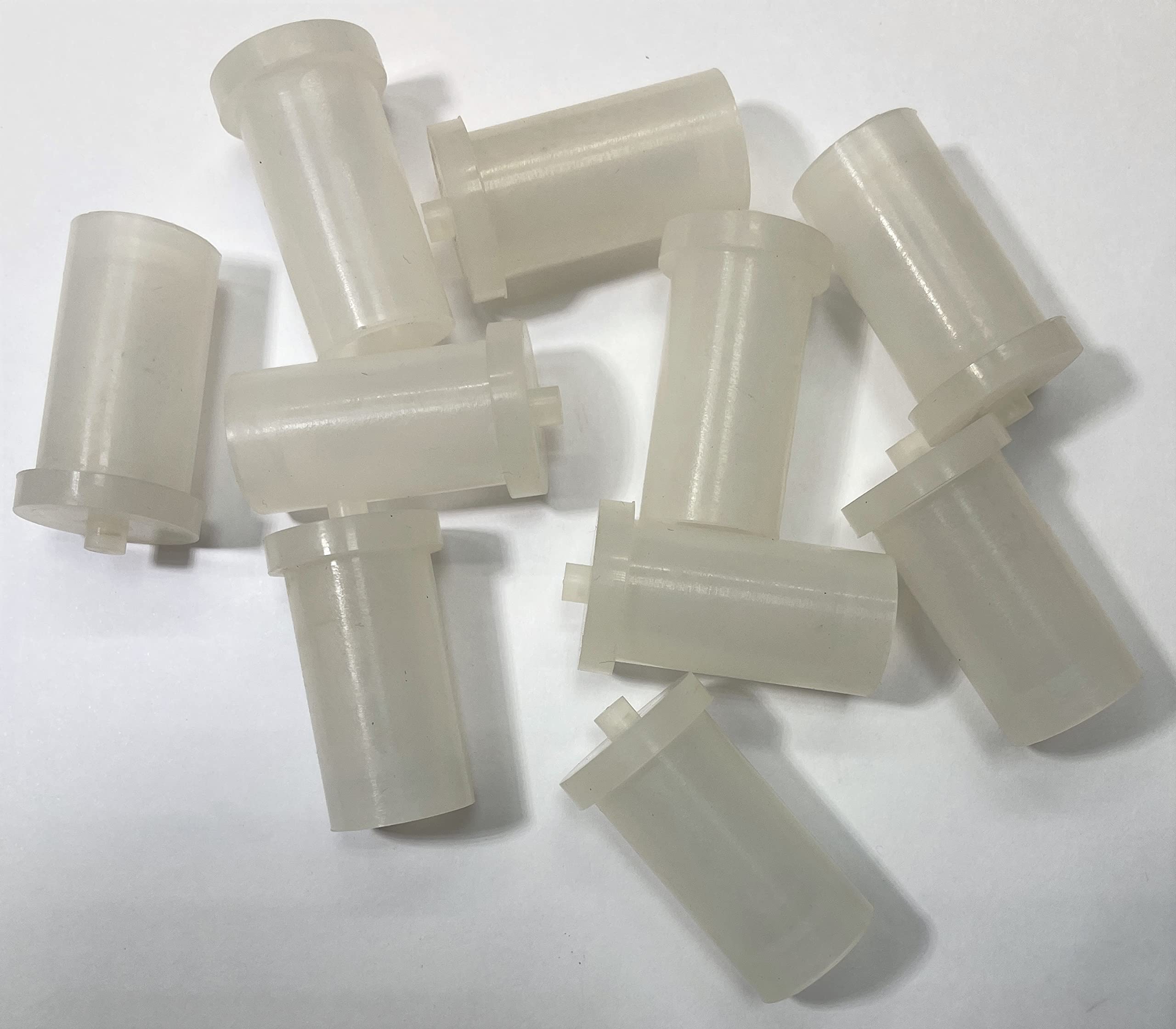 dexierp Protection Force Easy Cap For OD 10.2mm 7/16 Inch (Pack of 10) Ribp Tube Expanded Tube Openning Long Tube Pipe Post End Cover Screw Thread Protectors Elastic Rubber