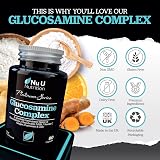 Nu U Nutrition Glucosamine and Chondroitin High Strength Complex 90 Capsules view 6