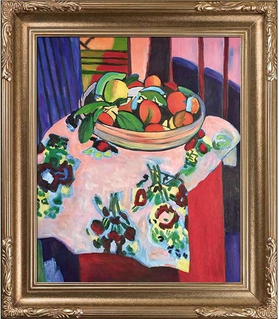 overstockArt Still Vida con Naranjas diseño Aceite reproducción de un