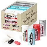 Gerrit's Sugar Free Gum Variety Pack of 12 Tubes - Beeman's, Black Jack, Clove, and Teaberry - Vintage Sugar Free Chewing Gum Bulk Pack - 240 Pieces