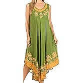 Sakkas Sundari Caftan Tank Dress/Cover Up
