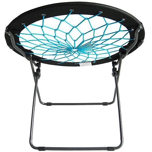 Folding Chairs Bungee Chairs Amazon Zenithen Bungee Folding Round Bouncy  Dish Saucer Chair For