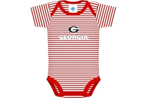 Creative Knitwear College Baby NCAA Infant Striped Bodysuit