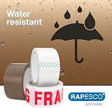 RAPESCO 1687 Strong Packing Tape Variety Pack 50mm x 50m 6 rolls view 3