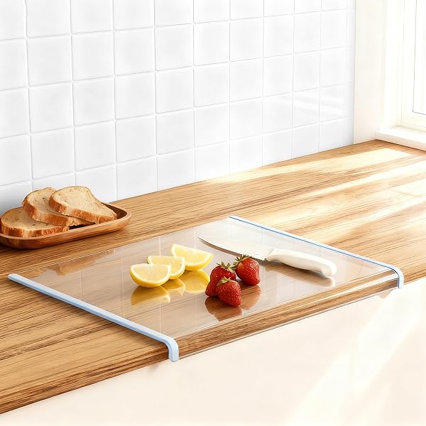 CLEAR GLASS CUTTING BOARD 17X13.3″ CUTTING BOARDS FOR...