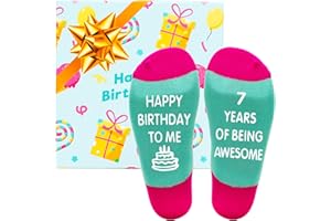 ZENO Fun Birthday Gift Socks - Unique Socks - Cool Socks with Fun Design, Perfect Birthday Gifts Ideas