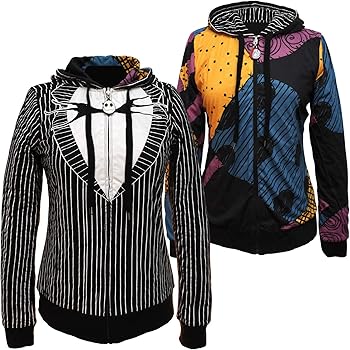 jack skellington and sally hoodie