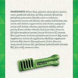 Greenies Dental Chews for Dogs, Regular, 36 Count