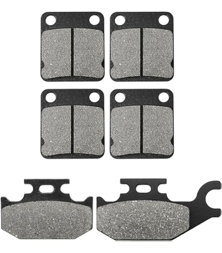 Brake Pads For Yamaha Kodiak 400 YFM400 4X4 2000-2002 Front Rear Brakes - Foto 13