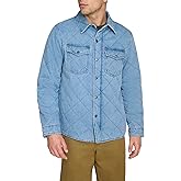 Levi's Men's Diamond Quilted Denim Shacket