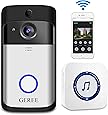 Amazon.com: Video Doorbell, GEREE WiFi Smart Wireless