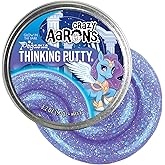 Crazy Aaron's Thinking Putty® - Pegasus - Glow in The Dark Sensory Putty for Kids and Grown ups in a 4" Tin - Creative and En