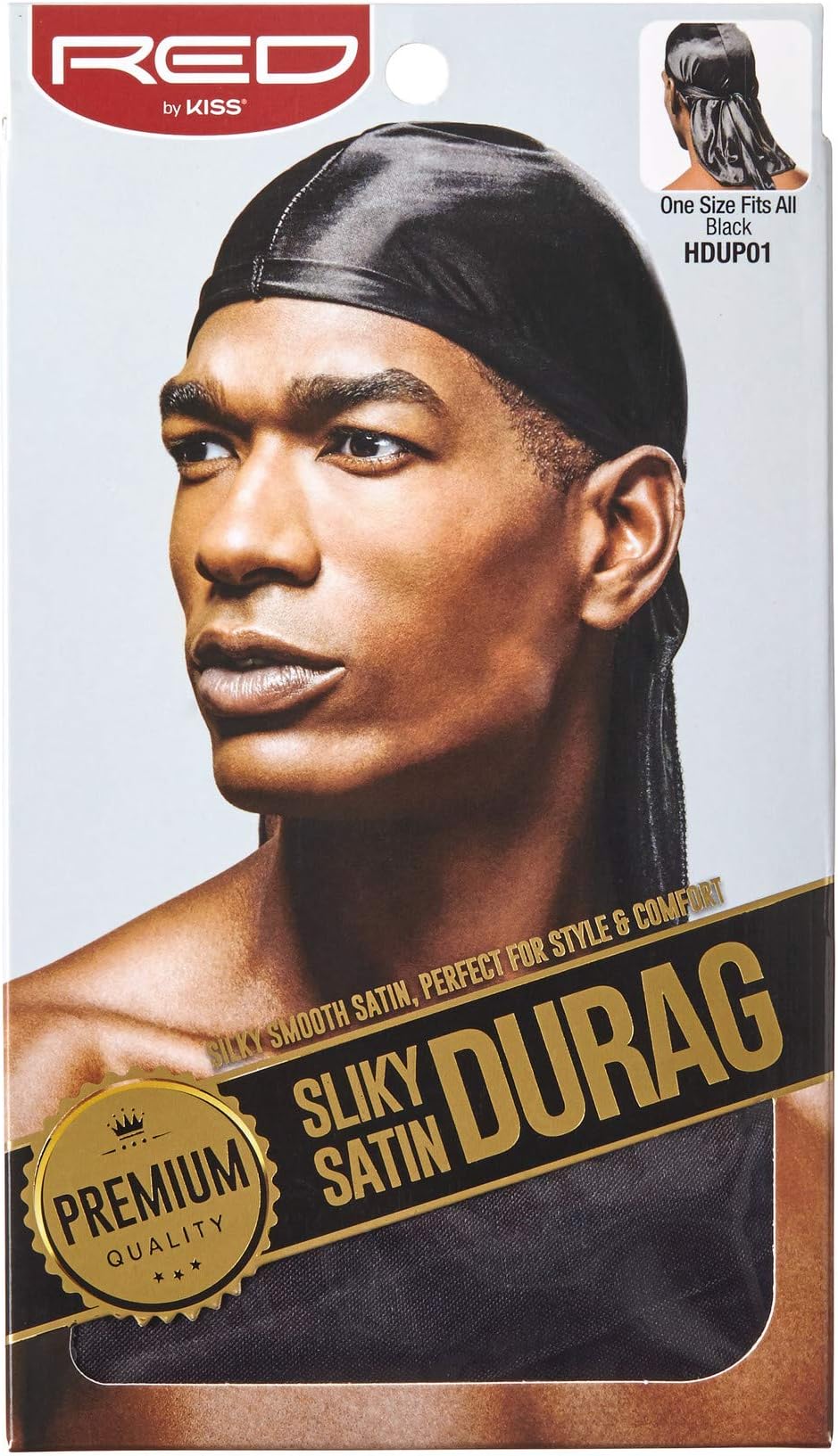 Red By Kiss Silky Satin Durag Extra long tail