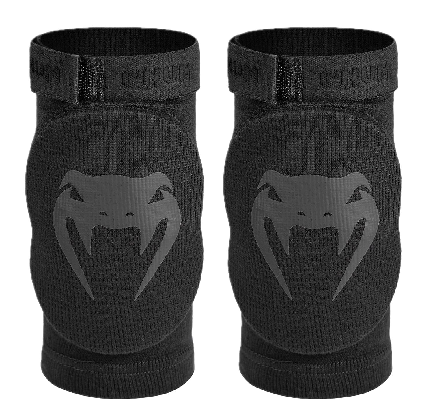 Venum, Kontact Elbow Protectors, Men's, M, Black/Black