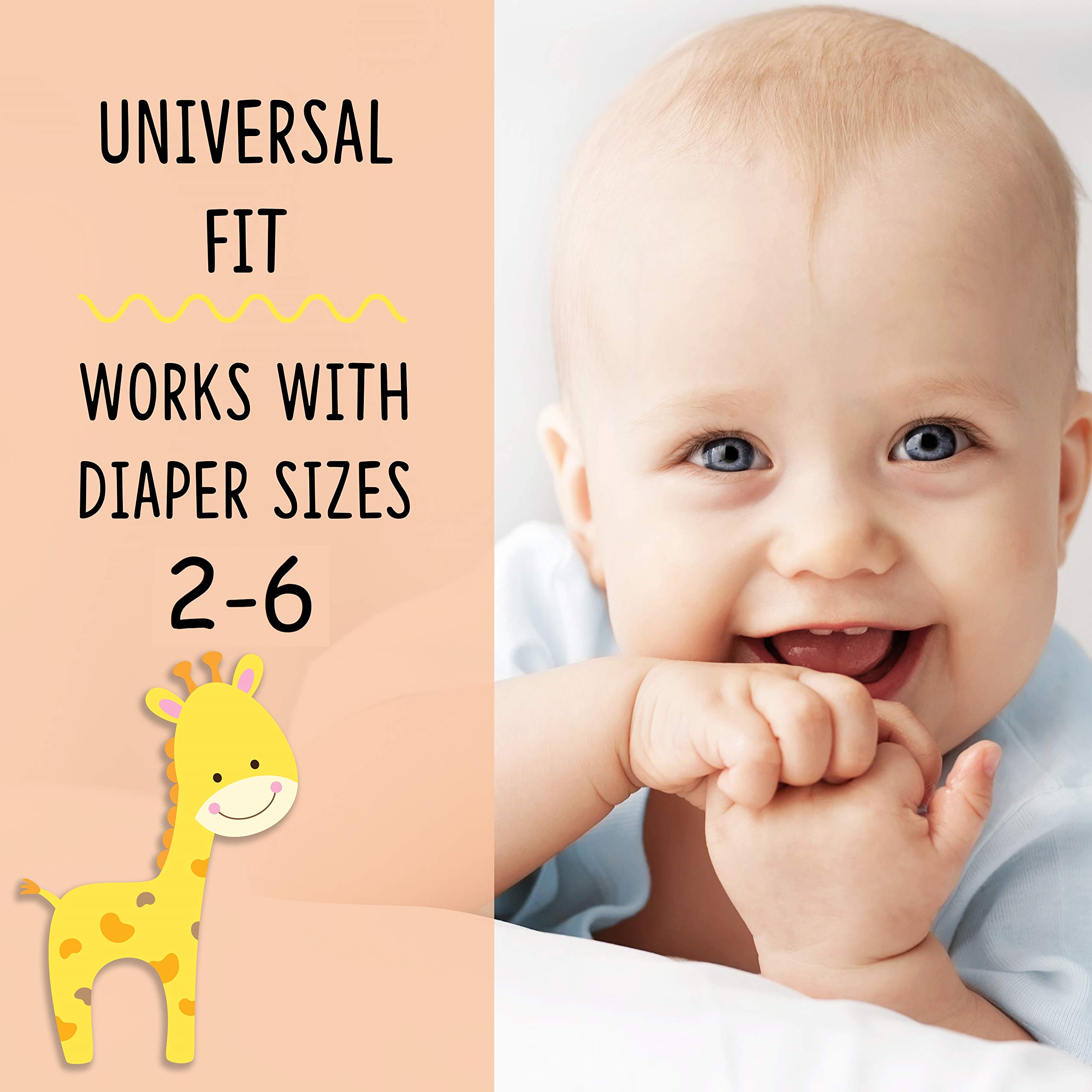 Mua Diaper Liners (30 Pack) Diaper Booster Pads Disposable Doubler