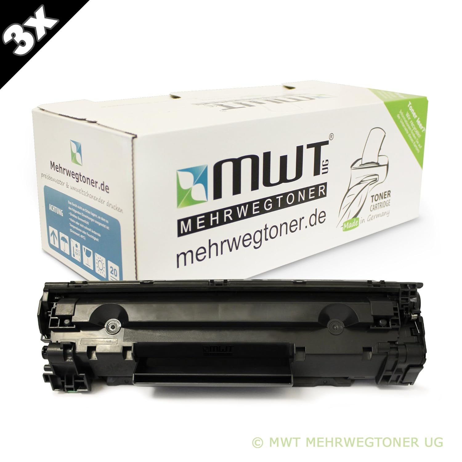 3x MWT Toner für Canon MF226dn MF229dw MF216n MF244dw MF231 MF249dw ...