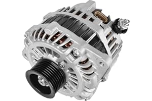 SINTLY New Alternator 3.5L Fit for Nissan Altima 2007-2010, Maxima 2009-2010, Murano 2009-2014, Quest 2011-2016, 11341 11557 23100-JA11B, 130A CW 7-Groove Pulley