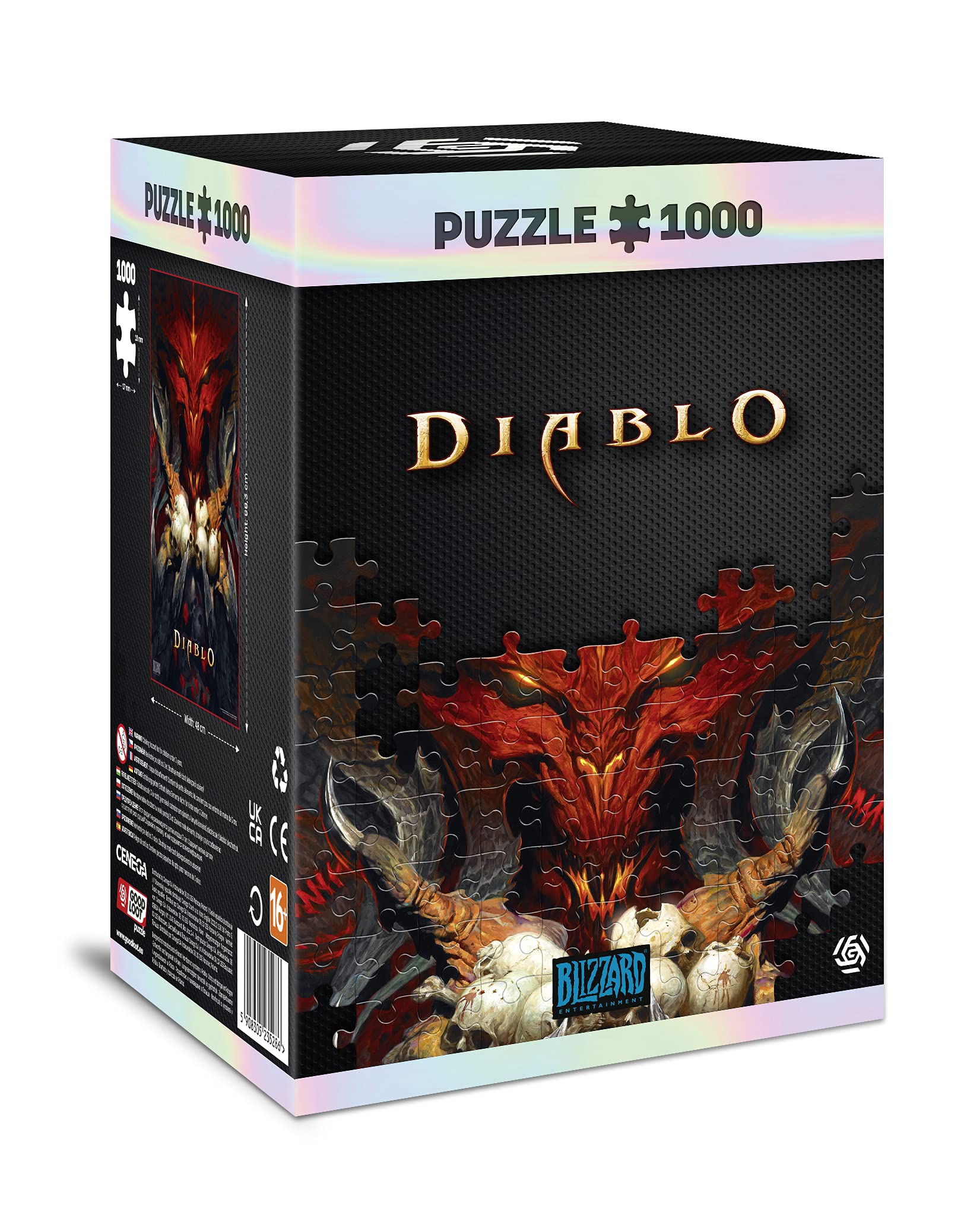 Good Loot Teufel: Lord of Terror Puzzles, Diablo: Lord Of Terror, 1000 pcs 5