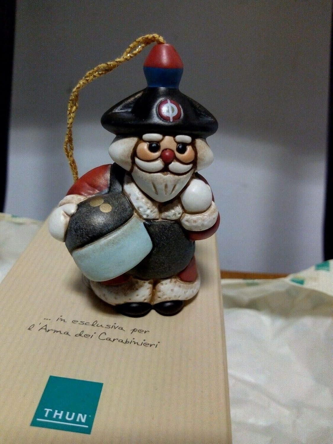 Babbo Natale Thun Carabinieri 2020.Addobbo Thun Carabinieri Cc2019 Amazon It Casa E Cucina