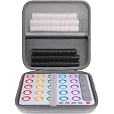 Aenllosi Hard Case for GiiKER Smart Four 3D AI-Powered 4 in a Row, White | Hard shell construction, Water-resistant design, Dust-resistant design, Elastic retention strap