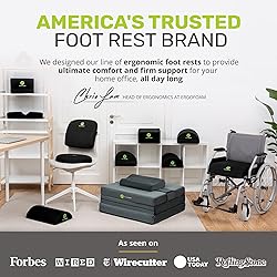 ErgoFoam Foot Rest for Under Desk at Work
