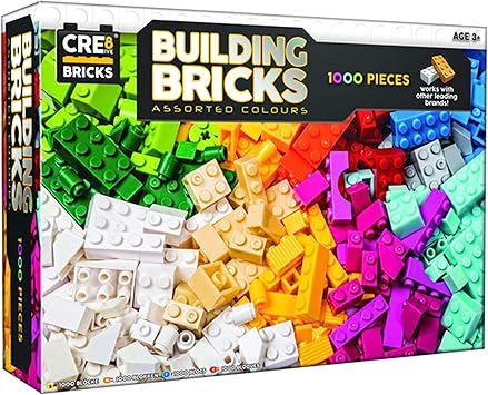 cre8ive 1000 piece building bricks