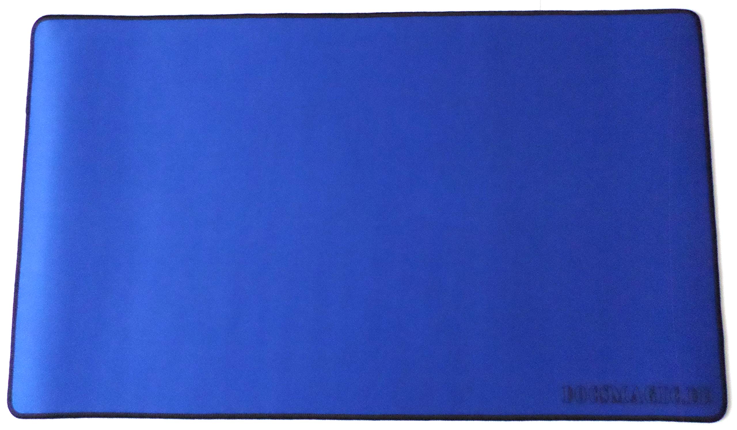 docsmagic.de Premium Playmat Blue - 60 x 34 cm Stitched 3mm