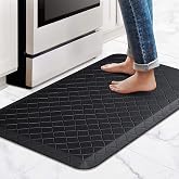 HappyTrends Kitchen Mats for Floor Cushioned Anti-Fatigue Kitchen Rugs | Thick,Soft and Waterproof Non-Slip Mats and Rugs Hea