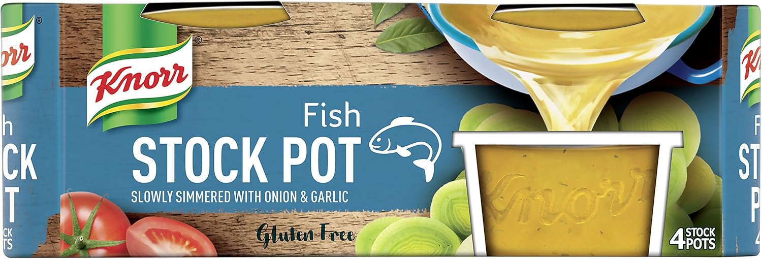 Knorr Fish Stock Pot 4 x 28g (112g) Amazon.co.uk Grocery