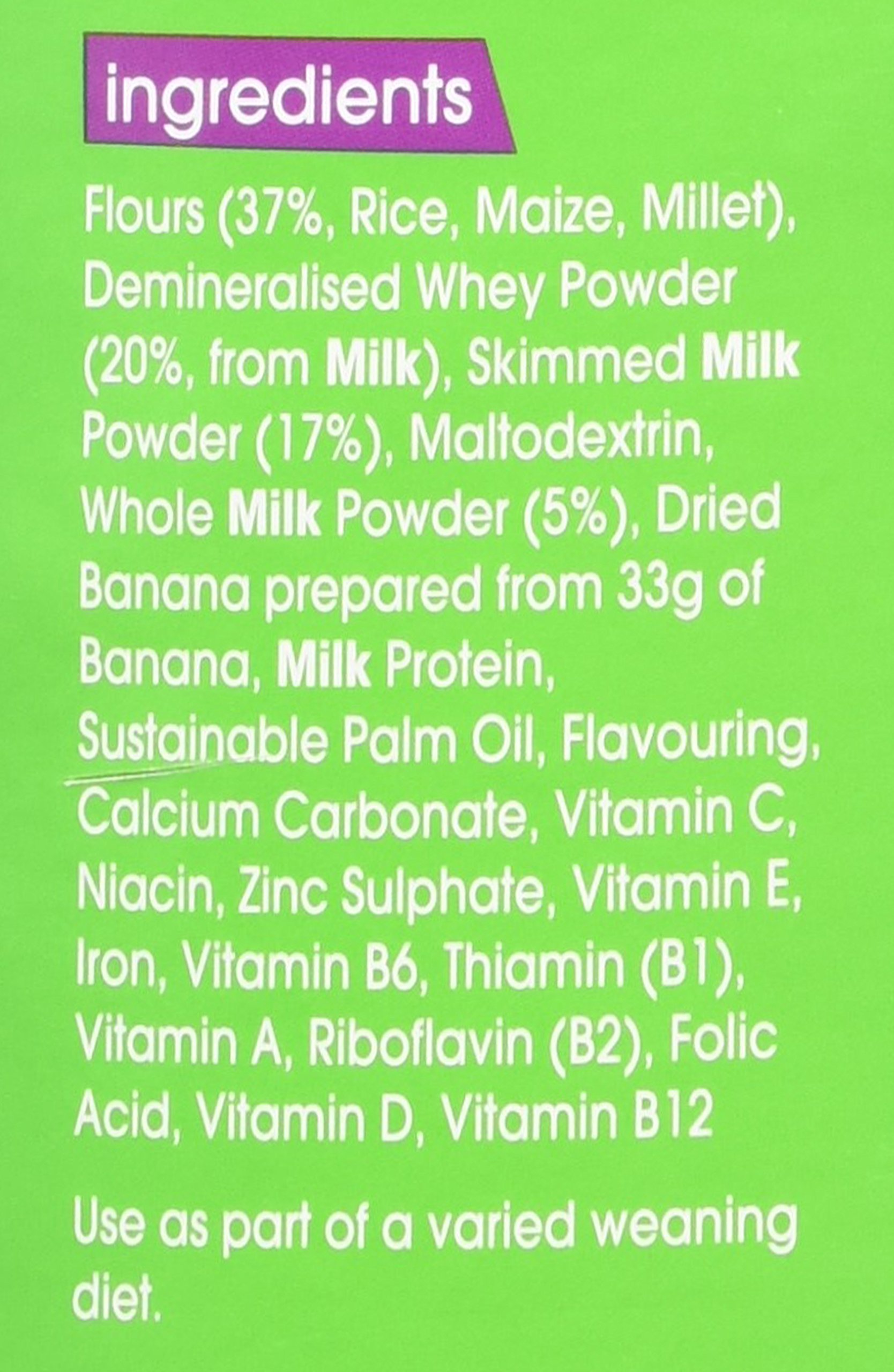 heinz sunrise banana porridge