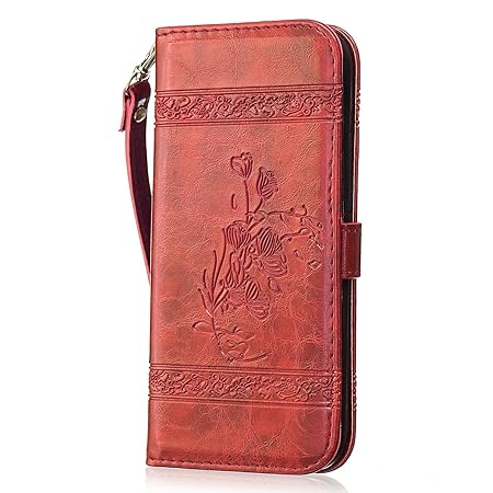 Cozy Hut HTC One M8 Schutzhülle, Premium PU Leder Flip Tasche Case mit Integrierten Kartensteckplätzen und Ständer Hülle Für 